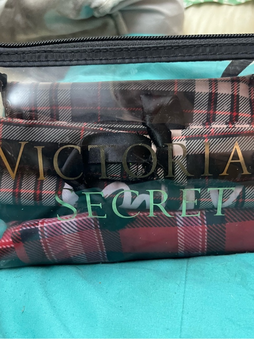 Victoria's Secret Set Of 3 Travel Bags- Laundry, Lingerie, and Shoes